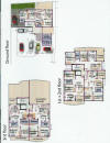 2&3 bedroom apts block C floor plans Aradippou Cyprus