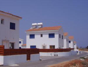 2 bed semi-detached villa protaras